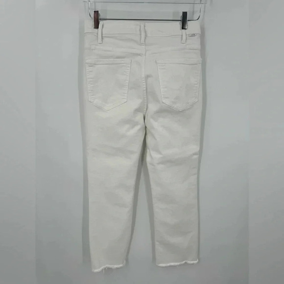 MOTHER The Hustler Ankle Fray Fairest Of Them All Size 30 B1545 - Picture 6 of 8